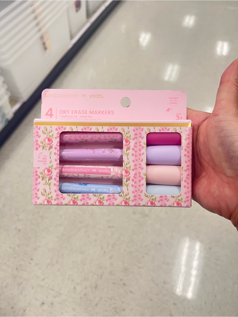 Target Loveshackfancy Collab Dry Erase Markers🌸